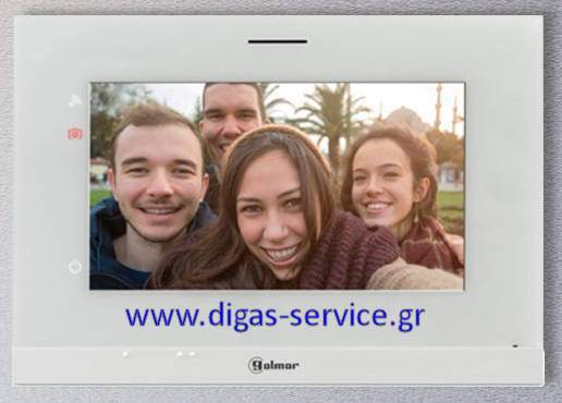 golmar art7/w color monitor