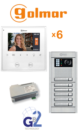 &theta;&upsilon;&rho;&omicron;&tau;&eta;&lambda;&epsilon;ό&rho;&alpha;&sigma;&eta; 6 &delta;&iota;&alpha;&mu;&epsilon;&rho;ί&sigma;&mu;&alpha;&tau;&alpha; Golmar kit-6