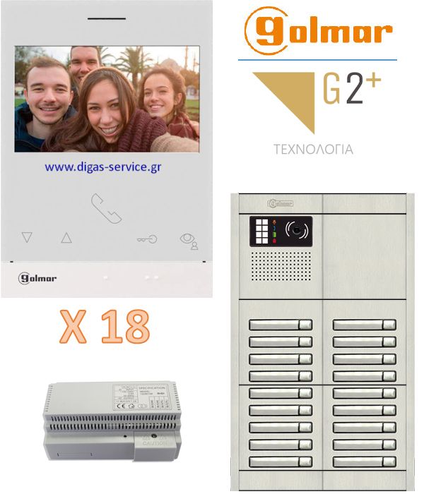 &Theta;&upsilon;&rho;&omicron;&tau;&eta;&lambda;&epsilon;ό&rho;&alpha;&sigma;&eta; 18 &delta;&iota;&alpha;&mu;&epsilon;&rho;ί&sigma;&mu;&alpha;&tau;&alpha; - Golmar 2 &kappa;&alpha;&lambda;&omega;&delta;ί&omega;&nu; &pi;&omicron;&lambda;&upsilon;&kappa;&alpha;&tau;&omicron;&iota;&kappa;ί&alpha;&sigmaf;