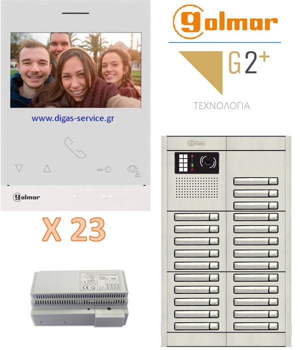 &Theta;&upsilon;&rho;&omicron;&tau;&eta;&lambda;&epsilon;ό&rho;&alpha;&sigma;&eta; 23 &delta;&iota;&alpha;&mu;&epsilon;&rho;ί&sigma;&mu;&alpha;&tau;&alpha; - Golmar 2 &kappa;&alpha;&lambda;&omega;&delta;ί&omega;&nu; &pi;&omicron;&lambda;&upsilon;&kappa;&alpha;&tau;&omicron;&iota;&kappa;ί&alpha;&sigmaf;
