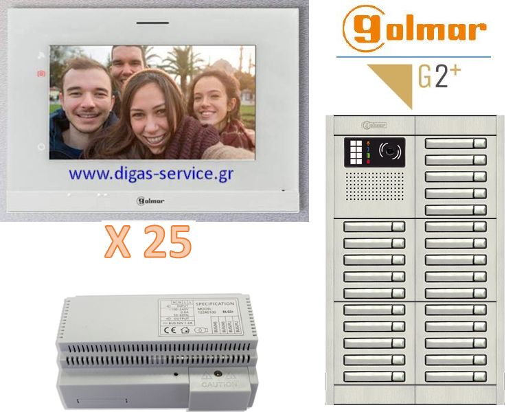 &Theta;&upsilon;&rho;&omicron;&tau;&eta;&lambda;&epsilon;ό&rho;&alpha;&sigma;&eta; 25 &delta;&iota;&alpha;&mu;&epsilon;&rho;ί&sigma;&mu;&alpha;&tau;&alpha; - Golmar 2 &kappa;&alpha;&lambda;&omega;&delta;ί&omega;&nu; &pi;&omicron;&lambda;&upsilon;&kappa;&alpha;&tau;&omicron;&iota;&kappa;ί&alpha;&sigmaf;